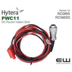 Hytera PWC11 Kabel til ekstern stømforsyning