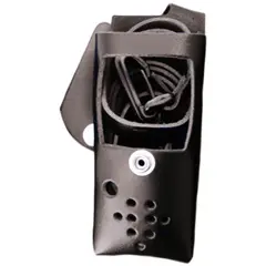 Bæreveske i lær Passer til Entel HX-serien.