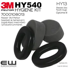 3M Peltor HY540 Hygienesett (TwinCup)(7000108013)