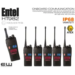UHF Entel HT982 400-470 MHz - ATEX IIC