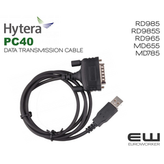 Hytera PC40 Data Transmission Cable - RD985, RD985S