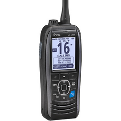 Icom M93D Håndholdt VHF Marine Radio (GPS, IPX8, DSC, Flash & Float)