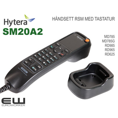 Hytera SM20A2 Telefonrør RSM med tastatur til MD785/RD985/RD965/RD625