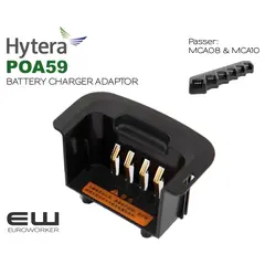 Hytera POA59 Batteri Ladesokkel til MCU MCA08 pg  MCA10