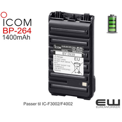 ​Icom BP-264 Batteri (1400mAh) (FC3002, FC4002)