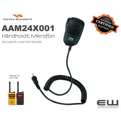 Vertex Kompakt Håndholdt Mikrofon til EVX-S24 (AAM24X001) - AAE46X009, MH-66F4B, AAM24X001, MH-90A4B