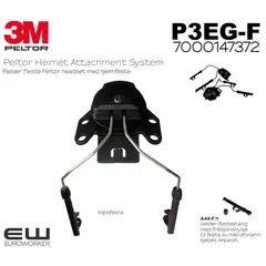 3M Peltor P3EG-F Helmet Attachment System - P3EG-F    7000147372