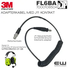 FL6BA  7000108504 - Kobler WS Protac Ground Mechanic til FL5006 Ground Mechanic PTT adapter
