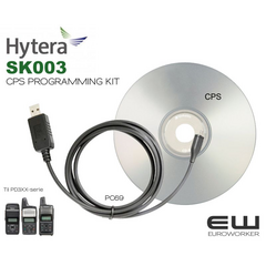 Hytera PC69 kabel + CPS Programmingskit til Hytera PD355, PD365, PD375