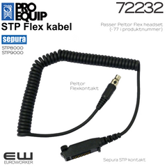 ProEquip STP Flex kabel til Sepura