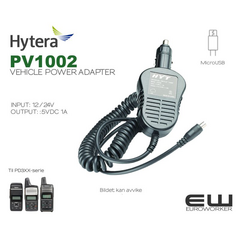 Hytera 12-24V Vehicle Charger (PD705, PD785, HYT TC-610)(CHV09) - 30646