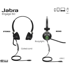 Jabra Engage 50 Duo (USB-C)