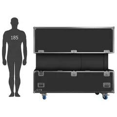 Transportkasse Storskjerm Multi (7 stk 32"-75")