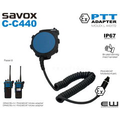 Savox C-C440 Molex PTT Adapter (Atex,  DP4X01Ex)