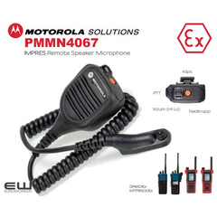 Motorola PMMN4067 Remote Speaker Microphone (MTP8500Ex, DP4X01Ex)
