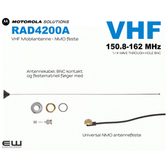 Motorola RAD4200A VHF mobilantenne (146-150,8 MHz)
