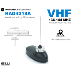 Motorola RAD4219A Mobilantenne (136-144 MHz, GPS)