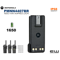 Motorola PMNN4407BR Batteri (1600mAh) DP4X00
