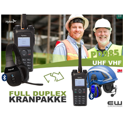 Hytera PD985 - UHF VHF Full Duplex Kranpakke
