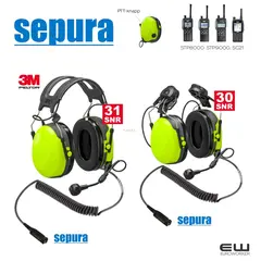 3M Peltor CH-3 Industriheadset Sepura STP