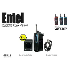 Entel CLCDT5 Atex bæreveske (DT800, DT900, Atex)