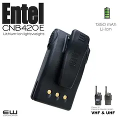Entel CNB420E Batteri (1350mAh) (DX400, DN400, HX400)