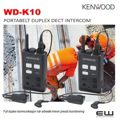 Kenwood WD-K10PBSE Portabel Basestasjon