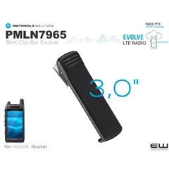 Belteklips for Evolve Motorola PMLN7965 ( 3") & NTN8266 (2,5")