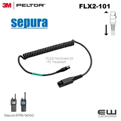 3M Peltor FLX2-101 TIL SEPURA STP8/9000