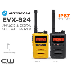 Motorola S24 DMR UHF Radio (IP67)