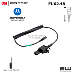 3M Peltor FLX2-18 TIL MOTOROLA GP900