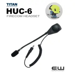Titan HUC6 Firefighter Headset (J11)