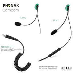 Phonak ComCom Ultralett headset