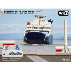 Skipsfart og Maritim WIFI sone (150-600Mbps)