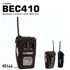 Vokkero BEC410 Beltpack Holster with Belt Clip