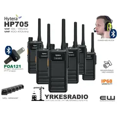 Hytera HP705 - Yrkesradio Bundle