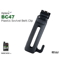 Hytera BC47 - Plastic Swivel Belt Clip (VM580D)
