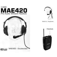 Vokkero MAE420 Pro Audio Talkback Headset