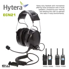 Hytera ECN21 Heavy Duty Headset (PD6X5, 1X..)