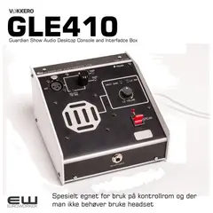 Vokkero GLE401 - Guardian Show Audio Desktop Console and Interfadce Box