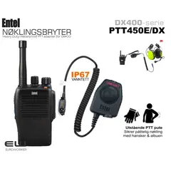 Entel PTT450E/DX PTT Adapter (DX-serie)