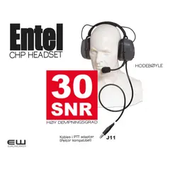 Entel CHP Headband Industri Headset for Harsh Environments (J11)