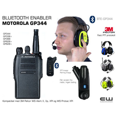 Bluetooth Adapter for Motorola GP344 (Peltor PTT protokoll)