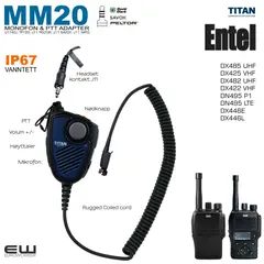 MM20 Monofon & Nøklingsbryter for ENTEL DX400 og DN400 (IP67, J11)