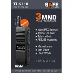 Motorola TLK110 Safeguard (3 mnd Wave PTX)