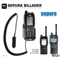 Sepura Billader 12V/24V (STP9000, SC20) - 530979