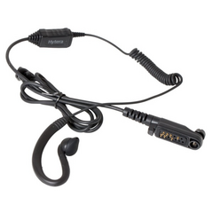 Hytera EHN26-P 1-wire inline PTT/Mic Headset C-shell HP/PD6-serie
