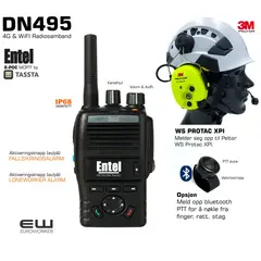Entel DN495 LTE radio peltor ws litecom pro III_Entel e-poc_bluetooth_euroworker