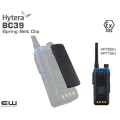 Hytera BC39 - Spring Belt Clip (HP795Ex, HP715Ex)