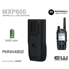 Motorola PMNN4802 3400mAh Batteri MXP600